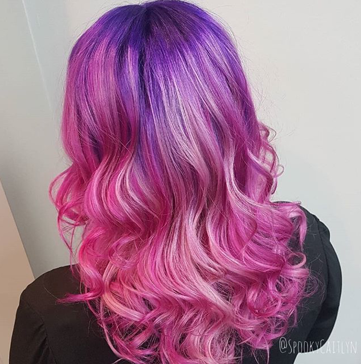 Ombre colors sunset hair saskatoon