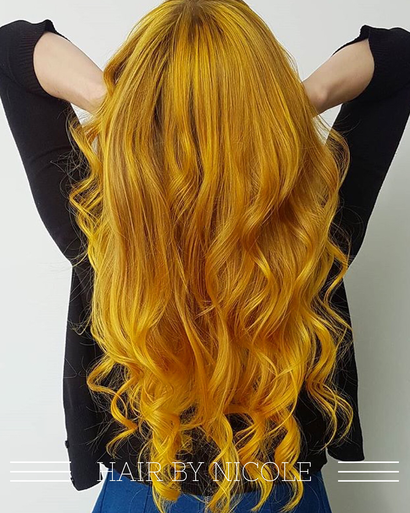 long orange hair color Saskatoon