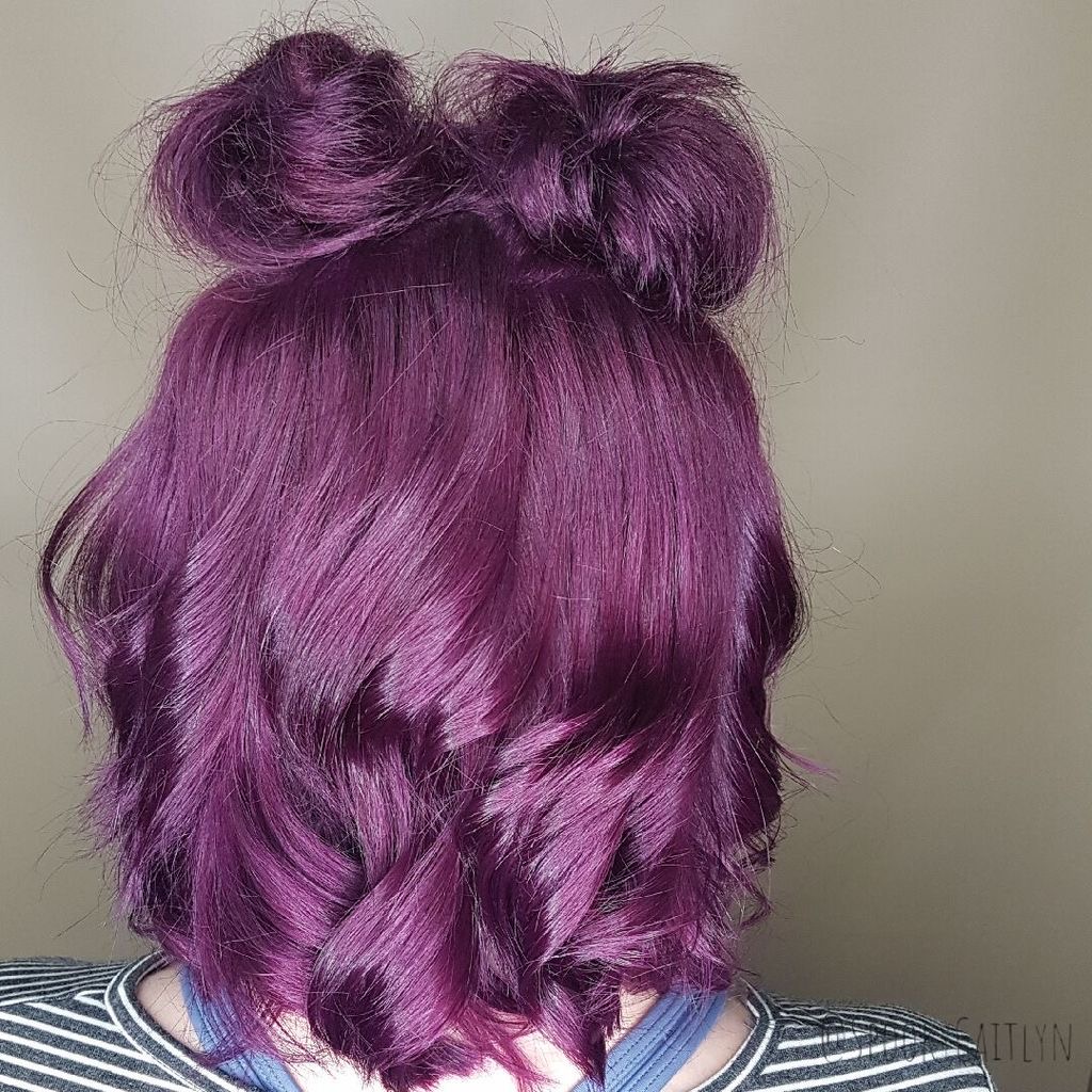 Purple hair color Saskatoon