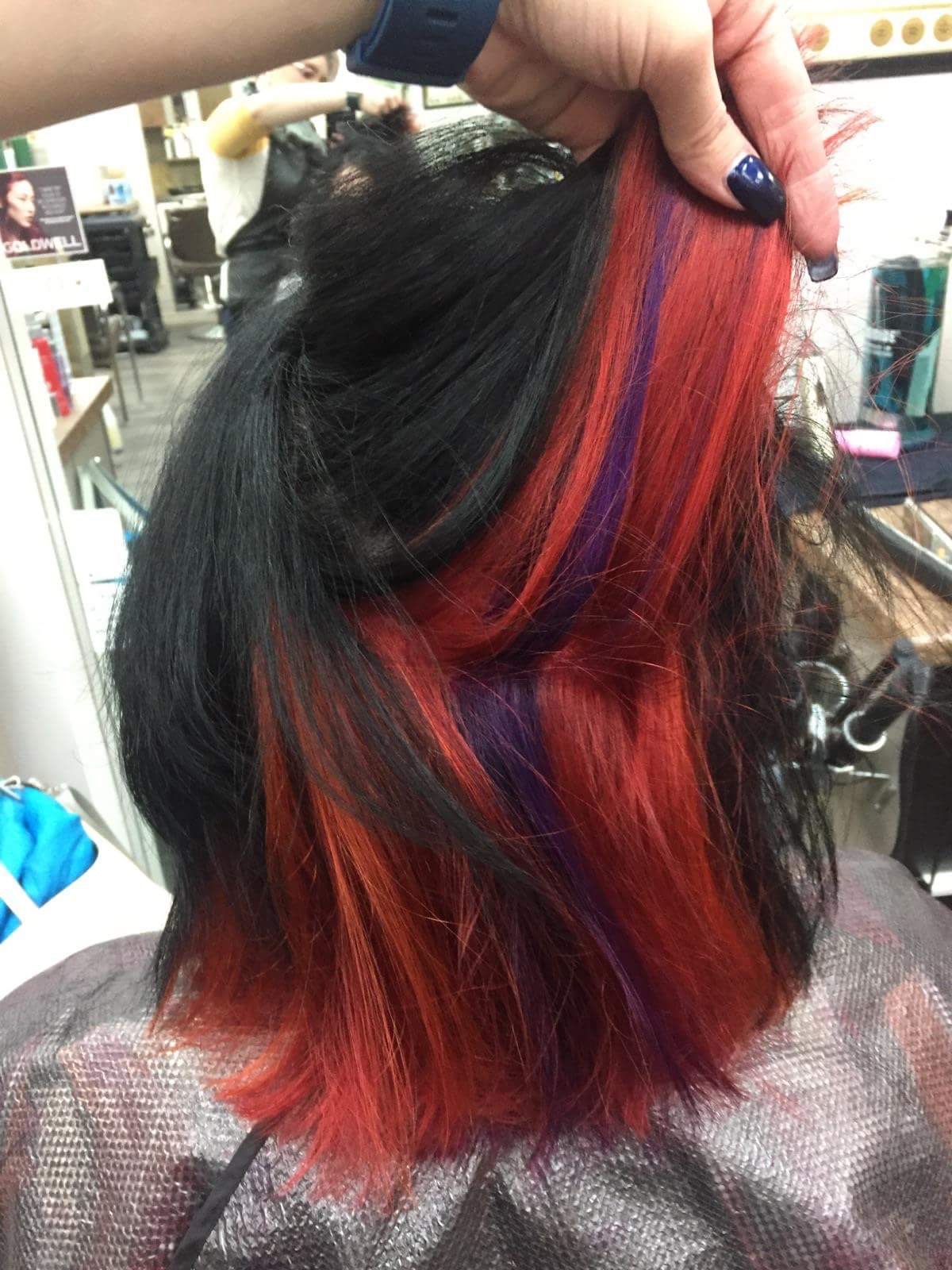 coloured by Hairstyle Inn Salon